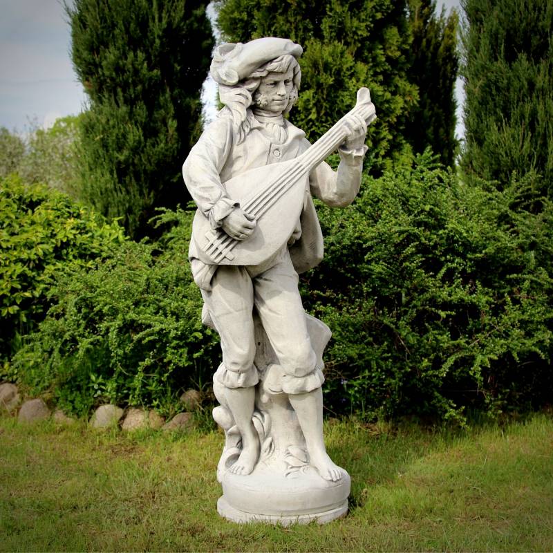 Figura Bard z mandoliną