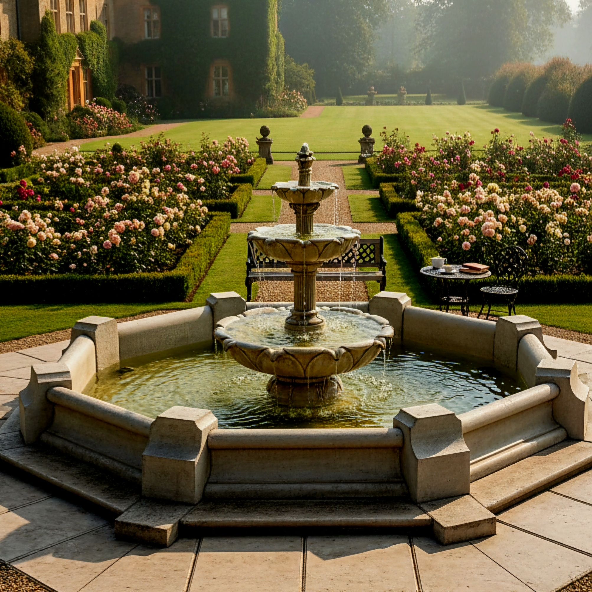 Zestaw Fontanna Kwiat Lotosu + Oczko Classico