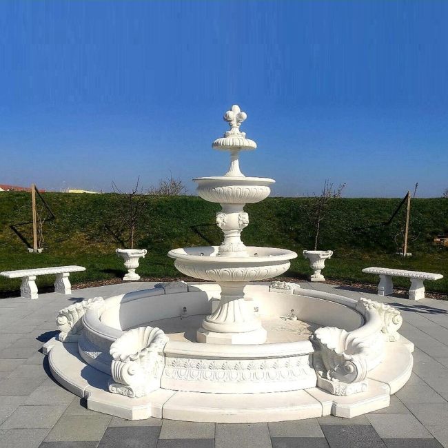 Zestaw Fontanna Duża + Oczko Marino Duże