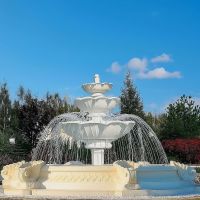 Fontanna Kwiat Lotosu + Oczko Fontannowe Marino