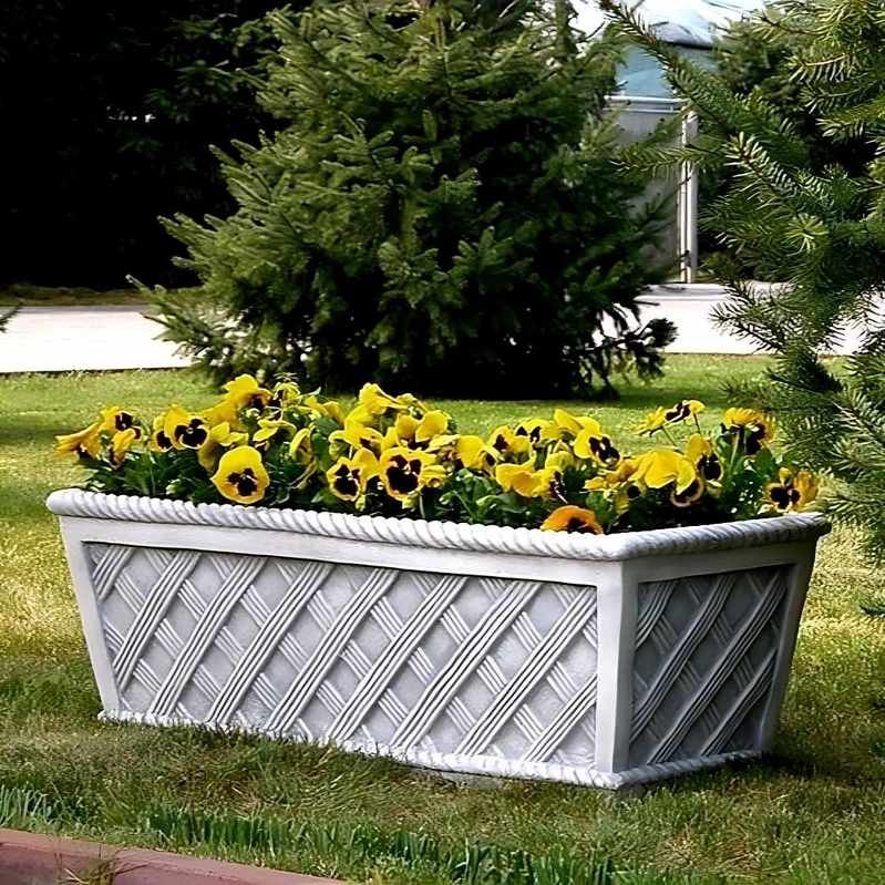 Donica koszyk prostokątna