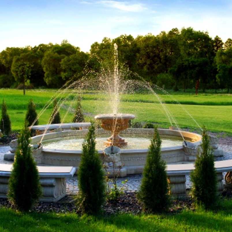 Zestaw Donica fontannowa + Postument + Oczko Marino Duże