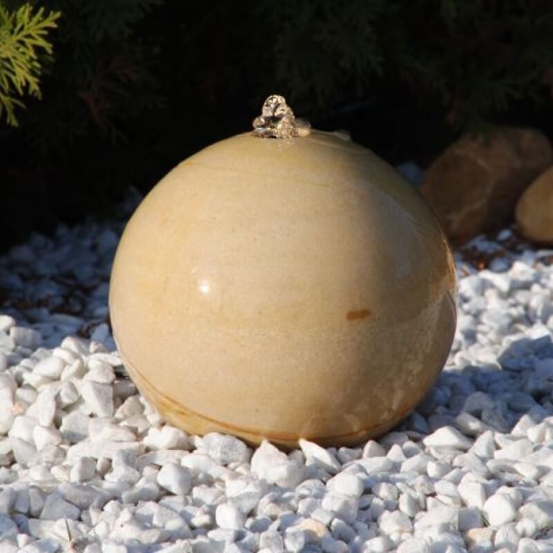 Fontanna Luna A - Piaskowiec / Granit szary