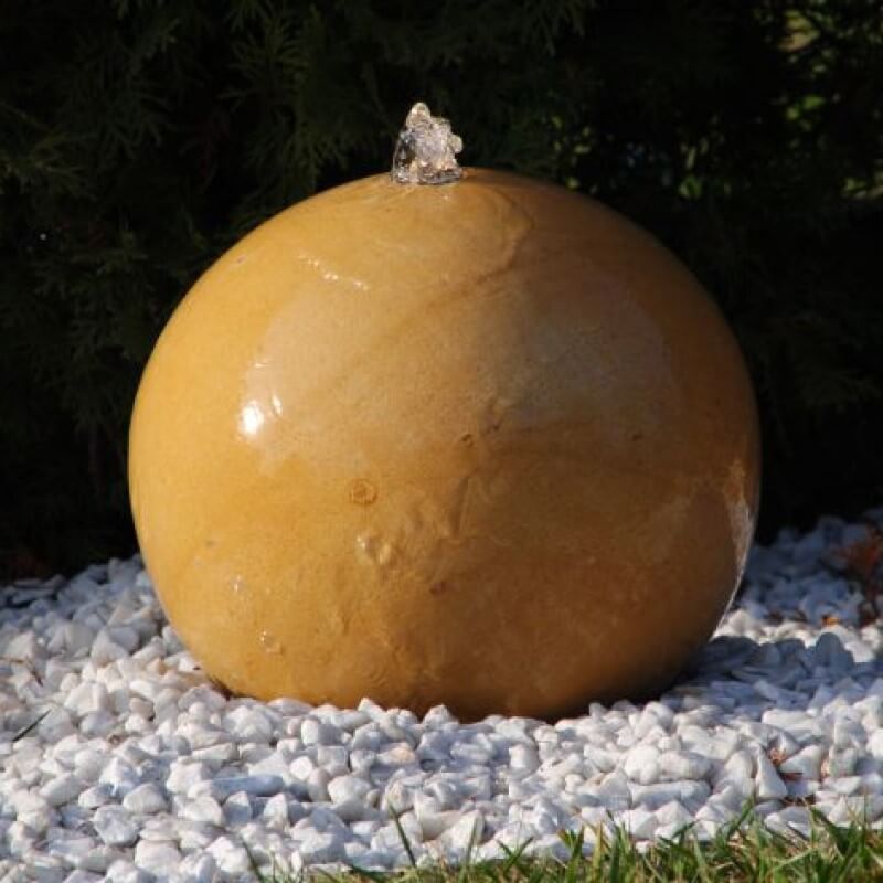 Fontanna Luna B - Piaskowiec / Granit szary