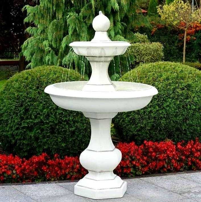 Fontanna klasyczna z kulką