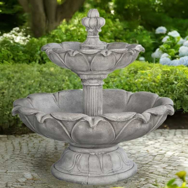 Fontanna Kwiat Lotosu 4