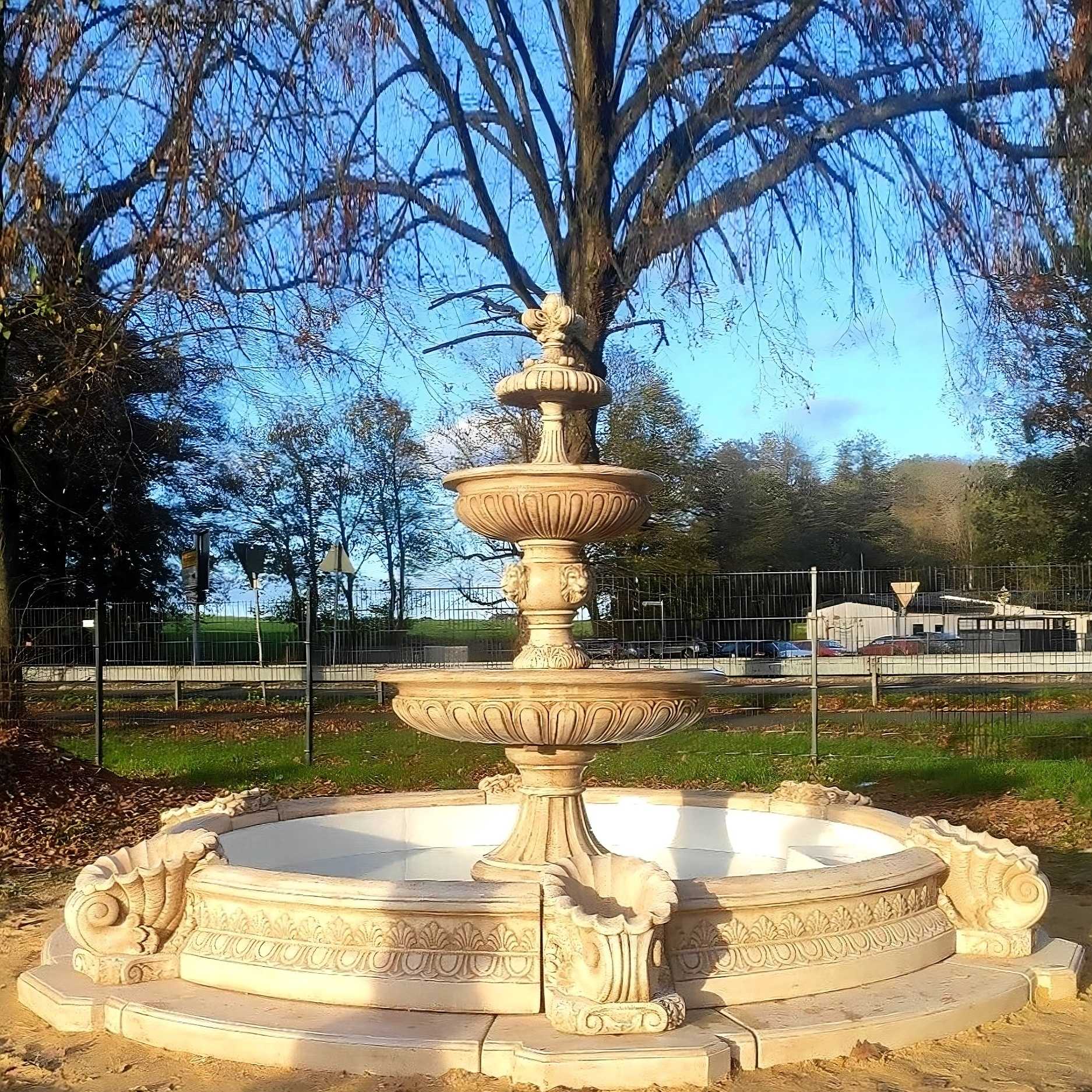 Zestaw Fontanna Duża + Oczko Marino