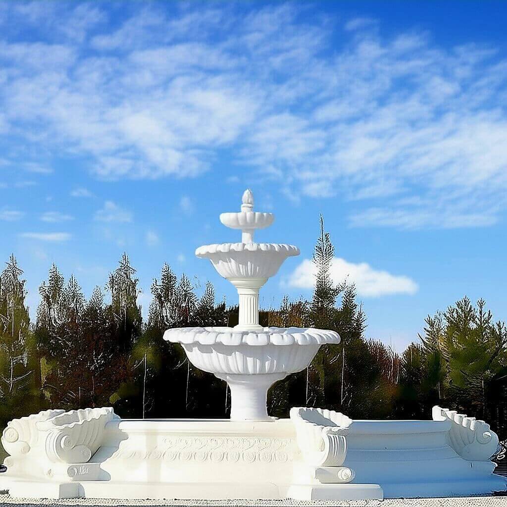 Zestaw Fontanna Kefalonia 2 + Oczko Marino Duże + Akcesoria