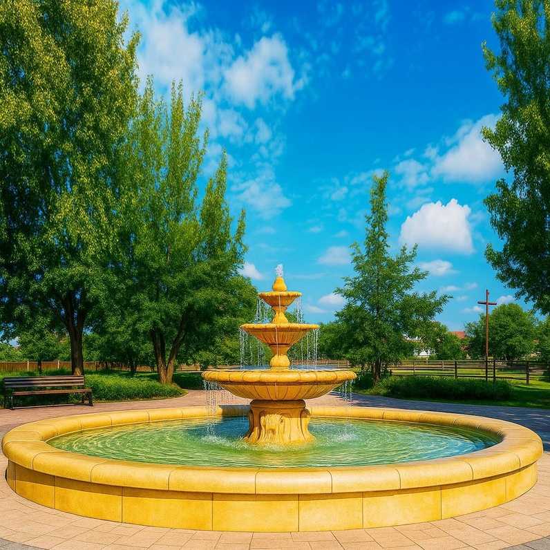 Basen Fontannowy / Oczko Fontannowe Duże