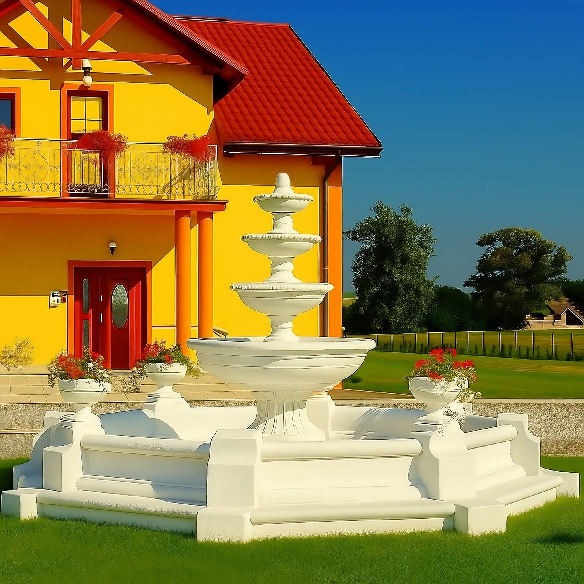 Zestaw Fontanna Almeria + Oczko Classico