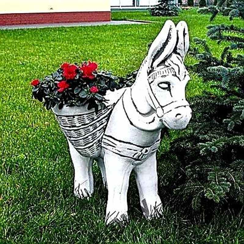 Osioł z koszem - duży