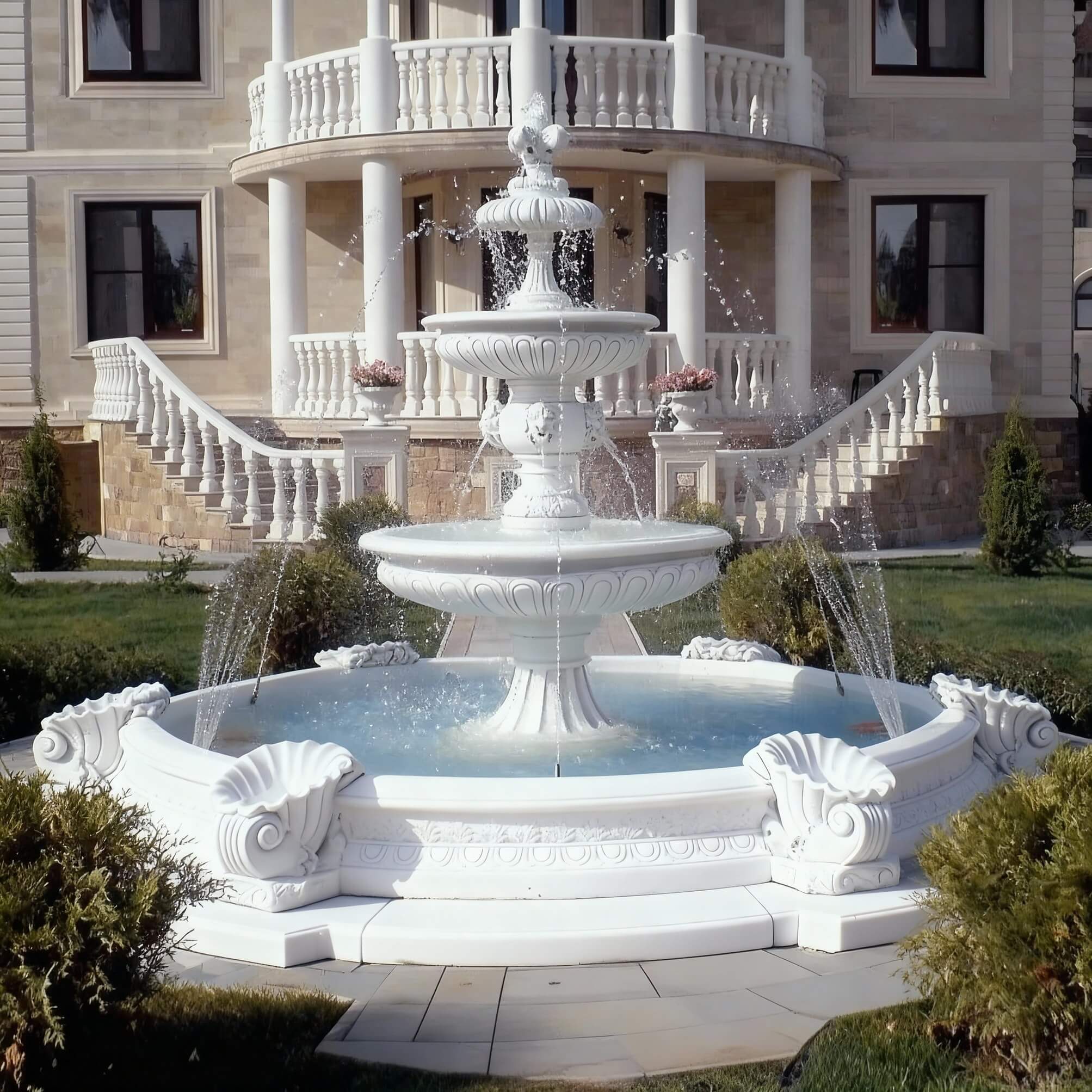 Zestaw Fontanna Duża + Oczko Marino Duże